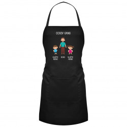 Ockov Gang - zástera s potlačou - personalizovaný produkt