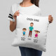 Ockov Gang - vankúš s potlačou - personalizovaný produkt