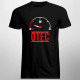 Otec - low fuel - pánske tričko s potlačou