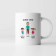 Ockov Gang - keramický hrnček s potlačou - personalizovaný produkt