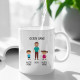 Ockov Gang - keramický hrnček s potlačou - personalizovaný produkt