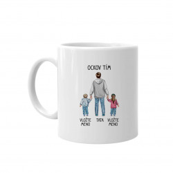 Ockov tím - keramický hrnček s potlačou - personalizovaný produkt