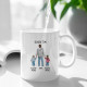 Ockov tím - keramický hrnček s potlačou - personalizovaný produkt