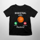 Basketbal volá, musím ísť - detské tričko s potlačou