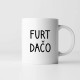 Furt dačo - keramický hrnček s potlačou