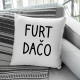 Furt dačo - vankúš s potlačou