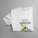 Nikdy nepodceňuj cyklistu - pánske tričko s potlačou