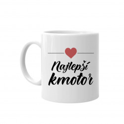 Najlepší kmotor - keramický hrnček s potlačou