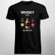 Whisky volá, musím ísť - pánske tričko s potlačou