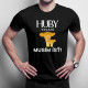 Huby volajú, musím ísť - pánske tričko s potlačou