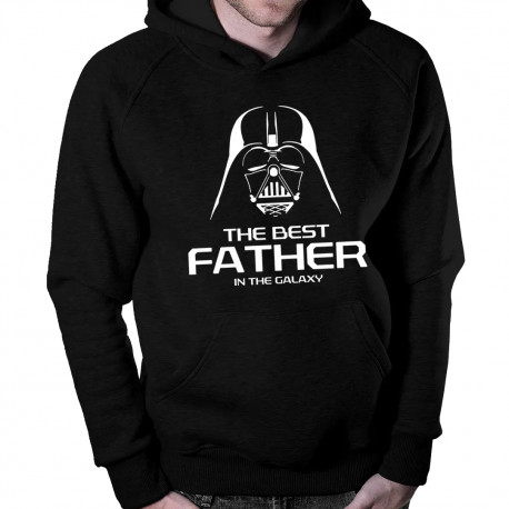 The best father in the galaxy - pánska mikina s kapucňou