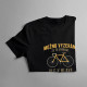 Možno vyzerám, že ťa vnímam, ale v hlave idem stále na bicykli - detské tričko s potlačou