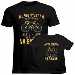 Sada pre otca a syna - Možno vyzerám, že ťa vnímam - tričko s potlačou