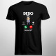 Dedo volá - musím ísť - pánske tričko s potlačou