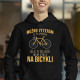 Možno vyzerám, že ťa vnímam, ale v hlave idem stále na bicykli - pánska mikina s kapucňou