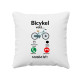 Bicykel volá - musím ísť v2 - vankúš s potlačou