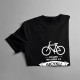 Blázon do jazdy na bicykli - pánske tričko s potlačou