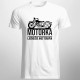 Motorka - lacnejšie ako terapia - pánske tričko s potlačou