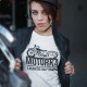 Motorka - lacnejšie ako terapia - dámske tričko s potlačou