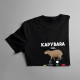 Kapybara volá, musím ísť - pánske tričko s potlačou
