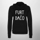 Furt dačo - dámska mikina s kapucňou