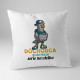 Dôchodca je ako holub, serie na všetko - vankúš s potlačou