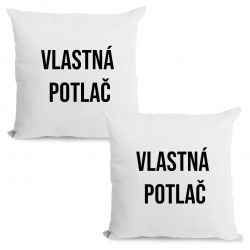 Vankúš s vlastnou potlačou obojstrannou