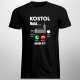 Kostol volá, musím ísť - pánske tričko s potlačou
