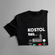Kostol volá, musím ísť - pánske tričko s potlačou