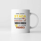 Som vodca stáda, pastier ovečiek, tvorca chaosu, ja som vedúci - keramický hrnček s potlačou