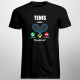 Tenis volá, musím ísť - pánske tričko s potlačou