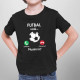 Futbal volá, musím ísť - detské tričko s potlačou