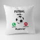 Futbal volá, musím ísť - vankúš s potlačou