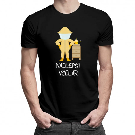 Najlepší včelár - pánske tričko s potlačou