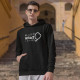 Najlepší kňaz v celej dedine - pánska mikina s kapucňou