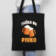 Taška na pivko - taška s potlačou