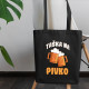 Taška na pivko - taška s potlačou