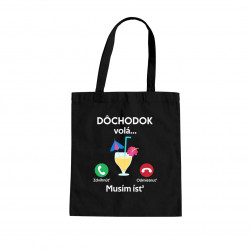 Dôchodok volá, musím ísť - taška s potlačou