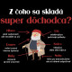 Z čoho sa skladá super dôchodca? - pánske tričko s potlačou