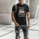 Dostatočne odvážny na to, aby som bol hasičom, dosť šialený na to, aby som si to zamiloval - pánske tričko s potlačou