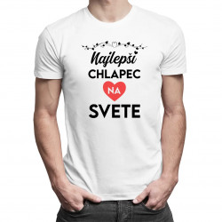 Najlepší chlapec na svete - pánske tričko s potlačou