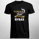 Super dedo rodený rybár - pánske tričko s potlačou