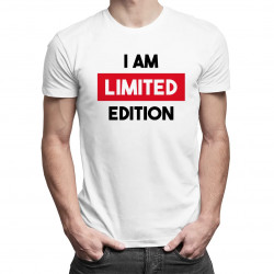 I am limited edition - pánske tričko s potlačou