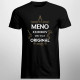 (Meno a vek) Diely stále originál - pánske tričko s potlačou - personalizovaný produkt