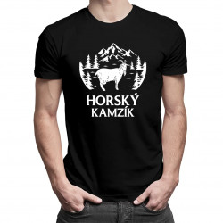 Horský kamzík - pánske tričko s potlačou