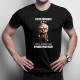 Pensioner is user friendly. He's just very picky about who its friends are - pánske tričko s potlačou