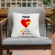 meno + káva + hobby + meno - vankúš s potlačou - personalizovaný produkt