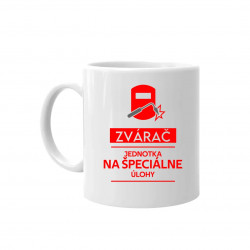 Zvárač - jednotka na špeciálne úlohy - keramický hrnček s potlačou