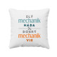 Zlý mechanik háda, dobrý mechanik vie - vankúš s potlačou