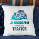 Ja nechrápem, ja snívam, že som traktor - vankúš s potlačou